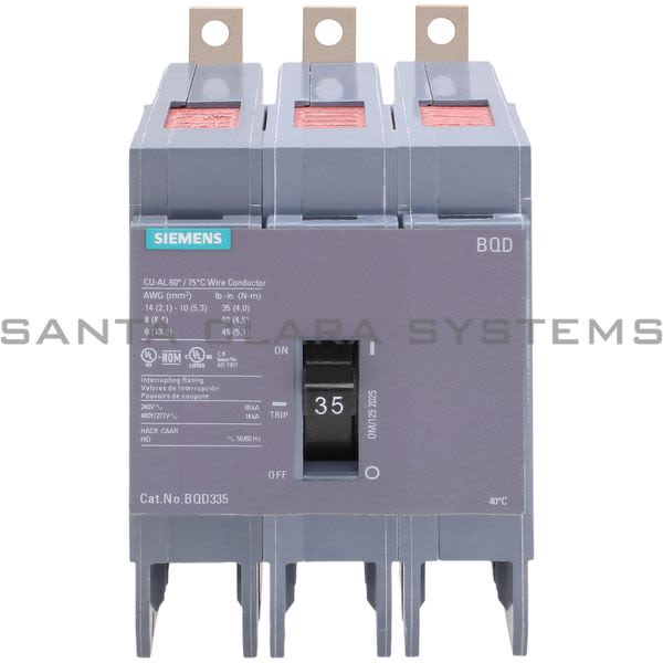 Siemens BQD335 Circuit Breaker Product Image