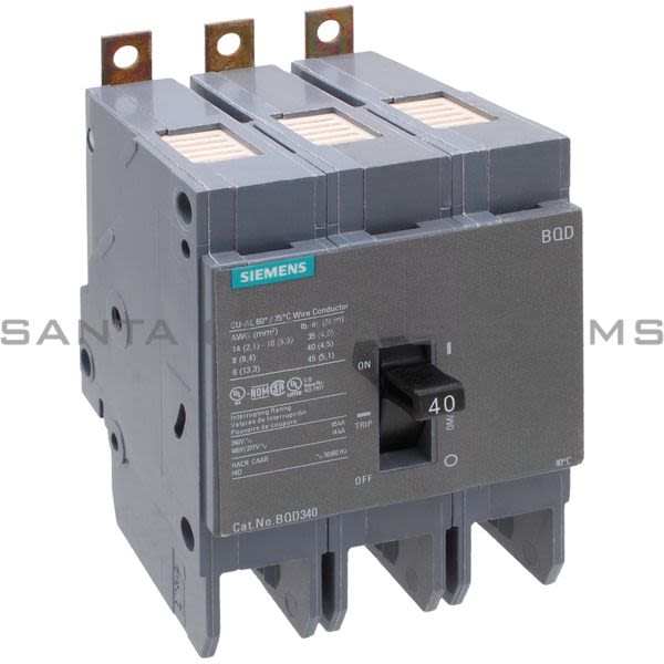 Siemens BQD340 Circuit Breaker	 Product Image