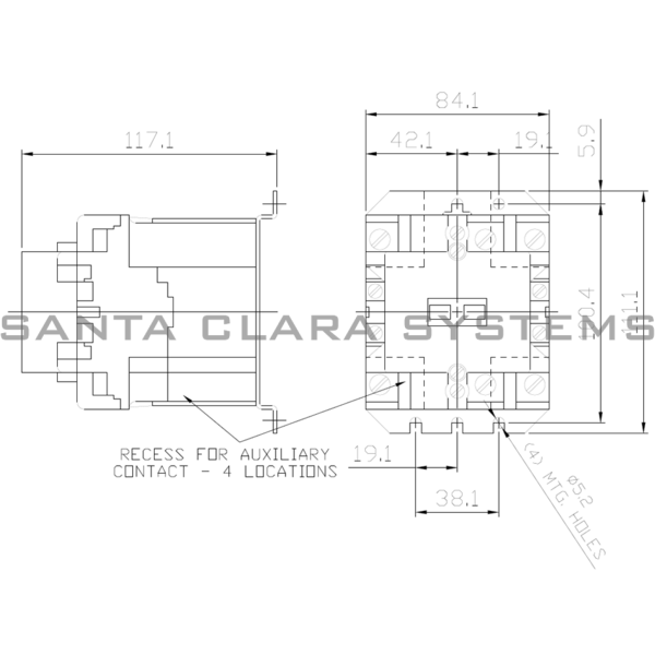 Siemens CLM0C02120 Contactor | Lighting and Heating Product Image