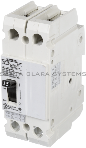 Siemens CQD215 Circuit Breaker Product Image