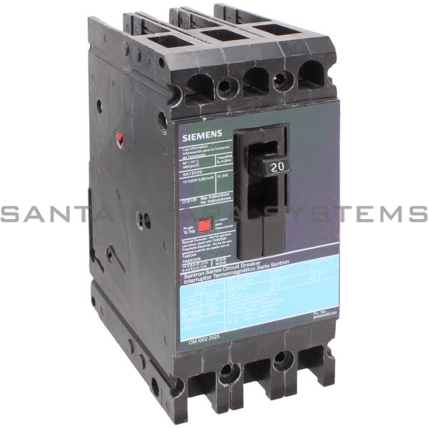 Siemens ED43B020 Breaker Product Image