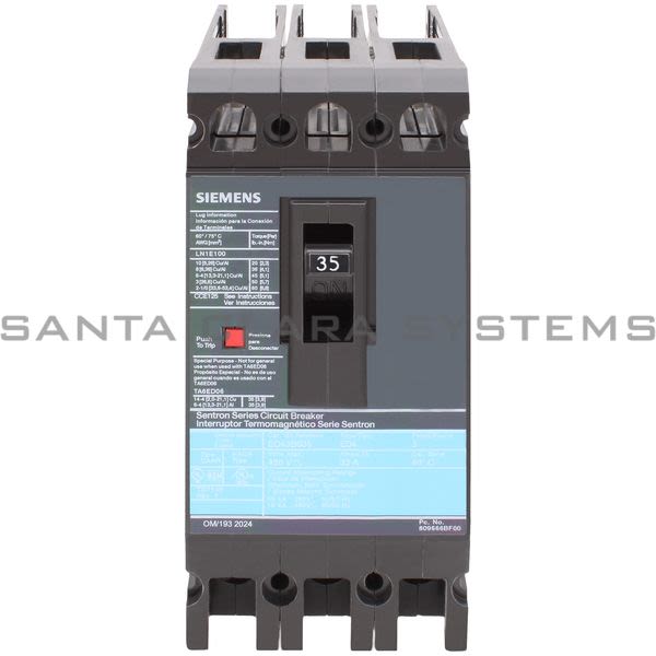 Siemens ED43B035 Circuit Breaker Product Image