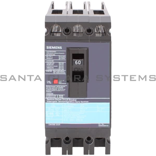 Siemens ED43B060 Circuit Breaker Product Image