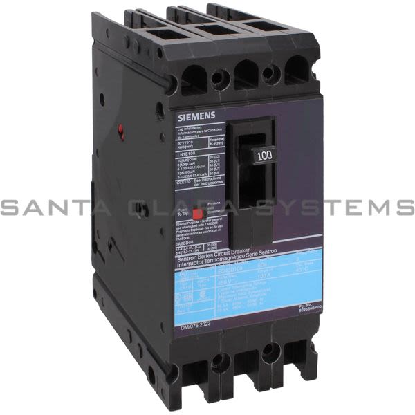 Siemens ED43B100 Circuit Breaker Product Image