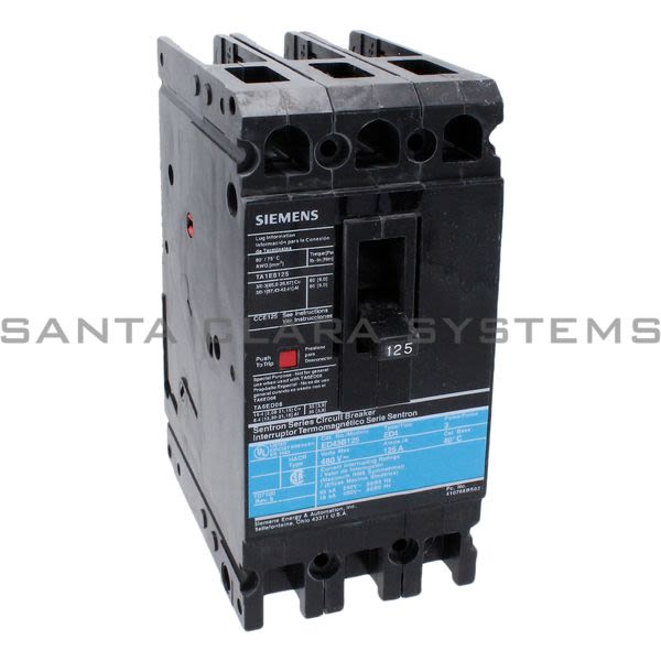 Siemens ED43B125L Circuit Breaker Product Image
