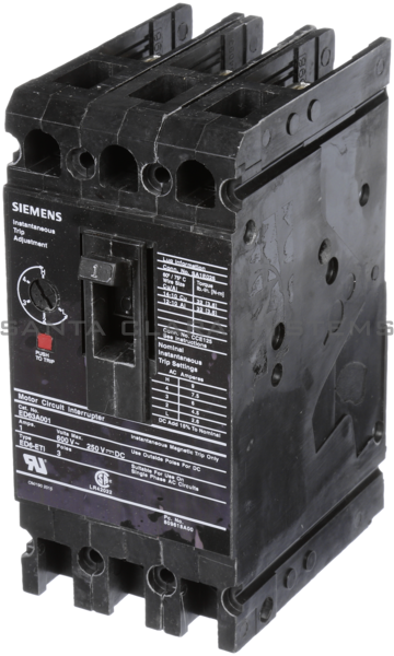 Siemens ED63A001 Circuit Breaker Product Image
