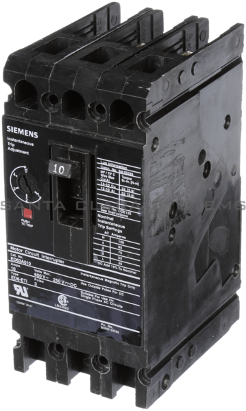 Siemens ED63A010 Circuit Breaker Product Image