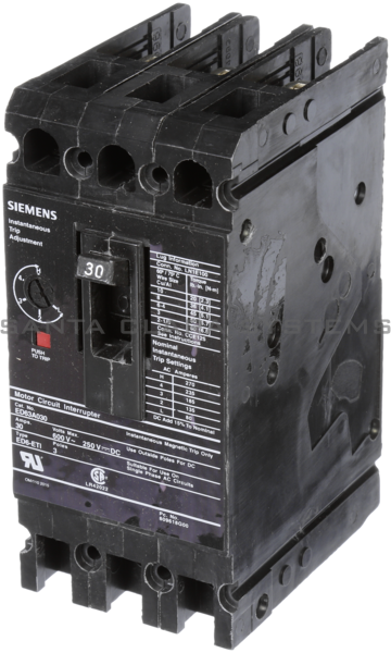 Siemens ED63A030 Circuit Breaker Product Image