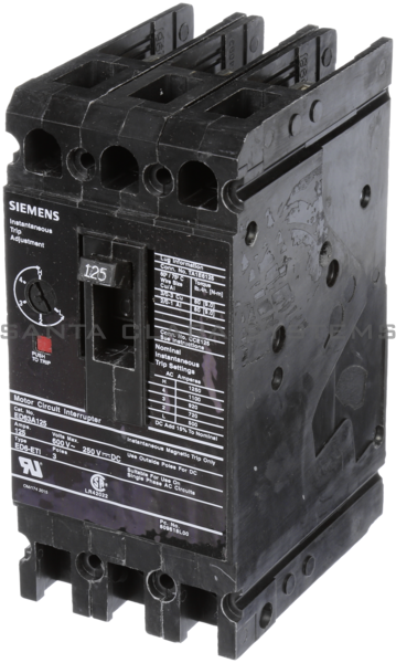 Siemens ED63A125 Circuit Breaker Product Image