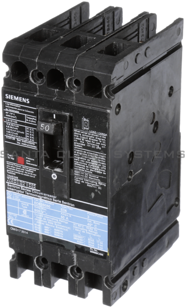 Siemens ED63B050 Circuit Breaker Product Image