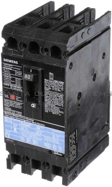 Siemens ED63B080L Circuit Breaker Product Image