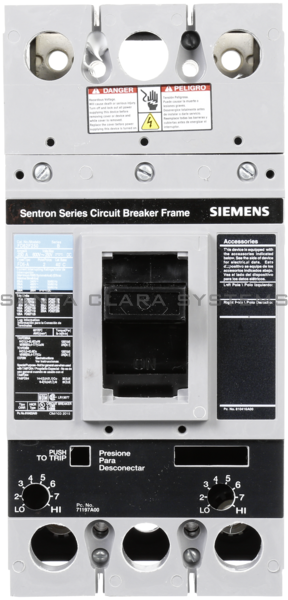 Siemens FD62F250 Circuit Breaker Product Image