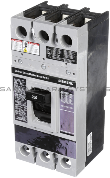 Siemens FXD63S250A Breaker Product Image