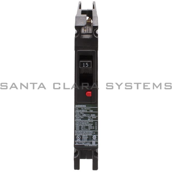 Siemens HED41B015 Circuit Breaker Product Image