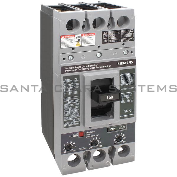 Siemens HFXD63B150 Circuit Breaker Product Image