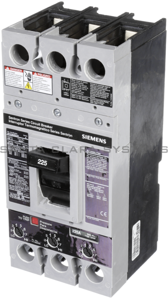 Siemens HFXD63B225 Circuit Breaker Product Image