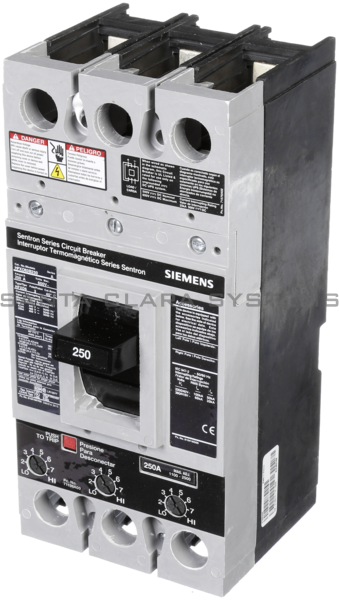 Siemens HFXD63B250 Circuit Breaker Product Image