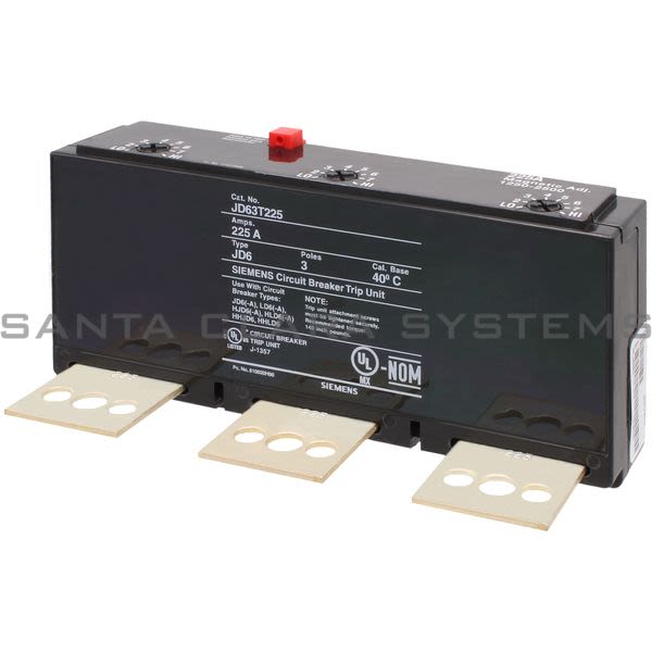 Siemens JD63T225 Trip Unit Product Image