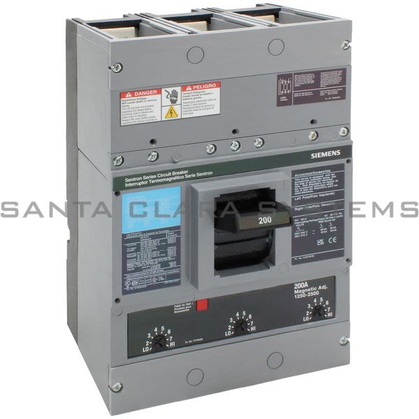 Siemens JXD63B200 Circuit Breaker Product Image
