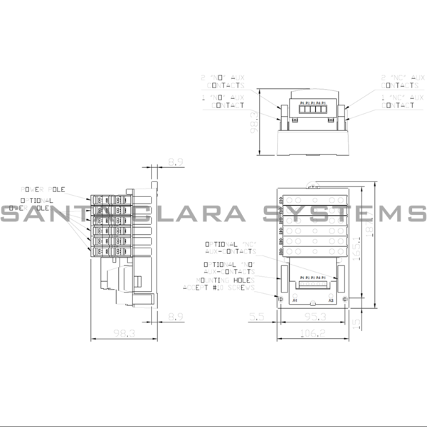 Siemens LCE00C006120A Lighting Contactor Product Image