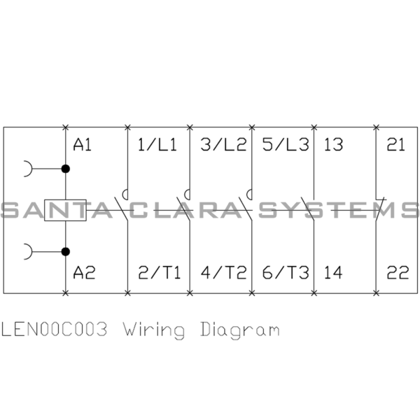 Siemens LEN00C003120B Contactor Product Image