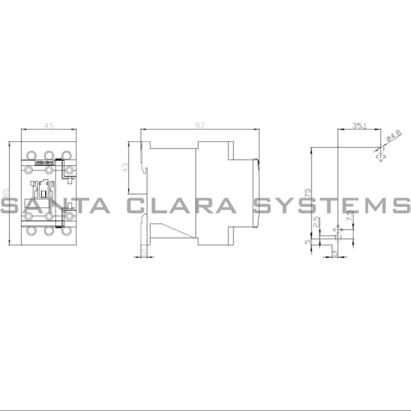 Siemens LEN00C003120B Contactor Product Image