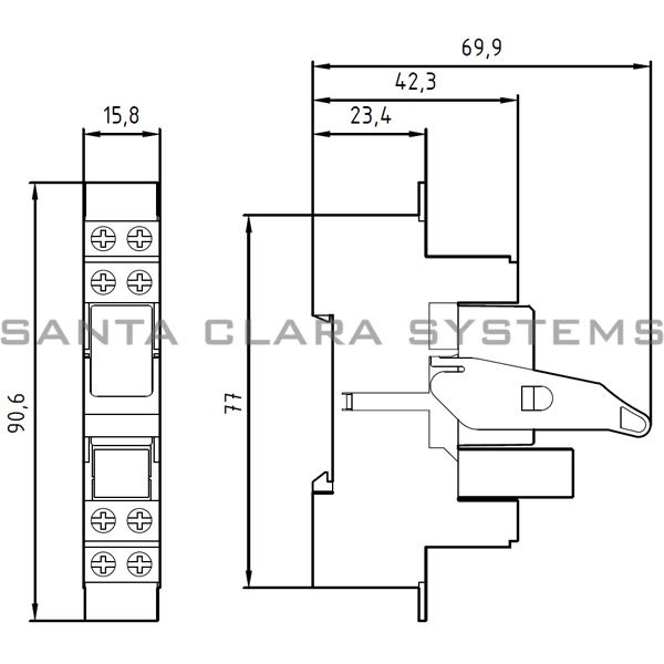 Siemens LZS-RT4A4L24 Relay Product Image