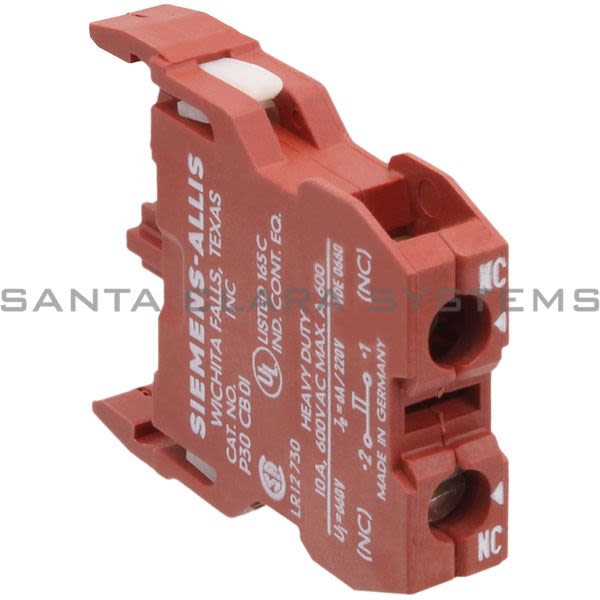 Siemens P30CB01 Contact Block Product Image