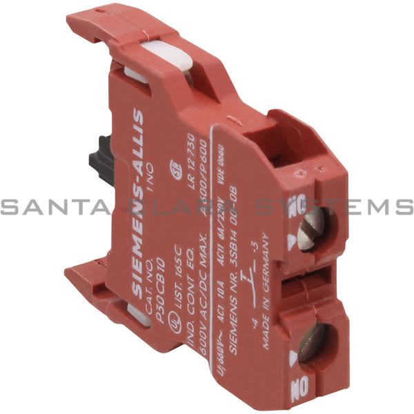 Siemens P30CB10 Contact Block Product Image