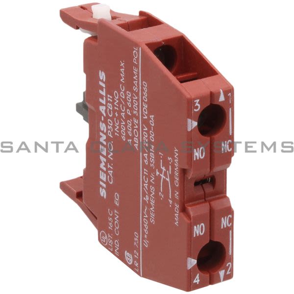 Siemens P30CB11 Contact Block Product Image