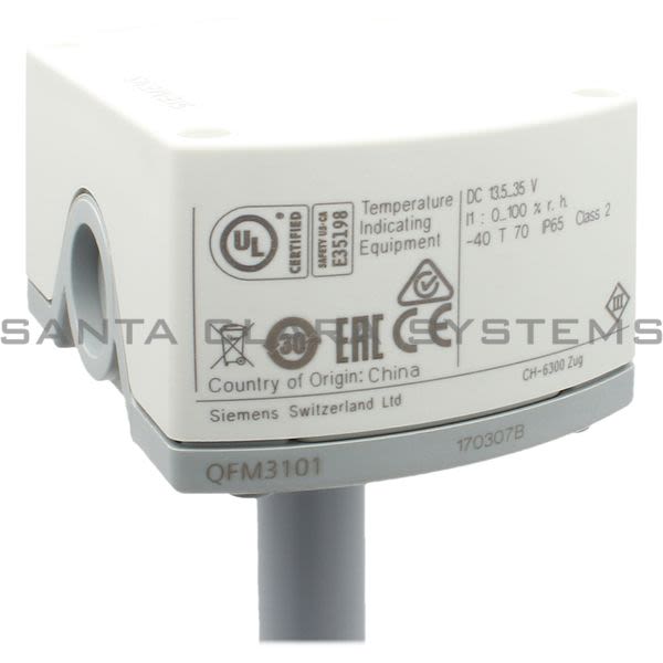 Siemens QFM3101 Duct Humidity Sensor Product Image