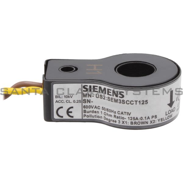 Siemens SEM3SCCT125 Wandler Current Transformer Product Image