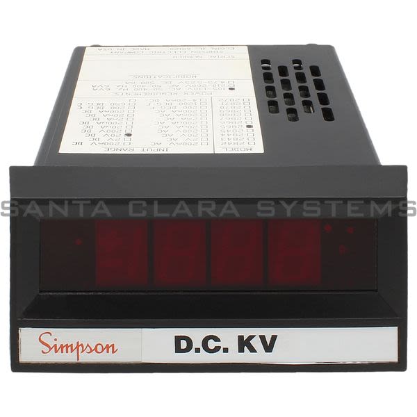 Simpson 24502 Voltage Meter Product Image
