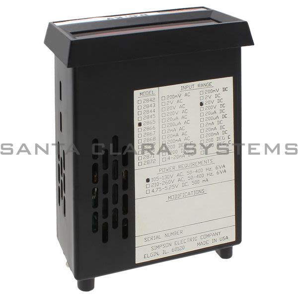 Simpson 24502 Voltage Meter Product Image