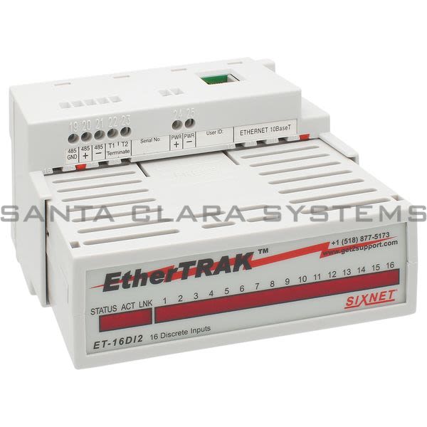 Sixnet ET-16DI2-H EtherTRAK I/O Module Product Image