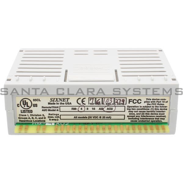Sixnet RM-4AO2 Analog Output Module Product Image