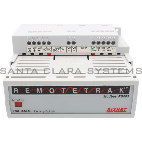 Sixnet RM-4AO2-F Analog Output Module | RemoteTRAK Product Image