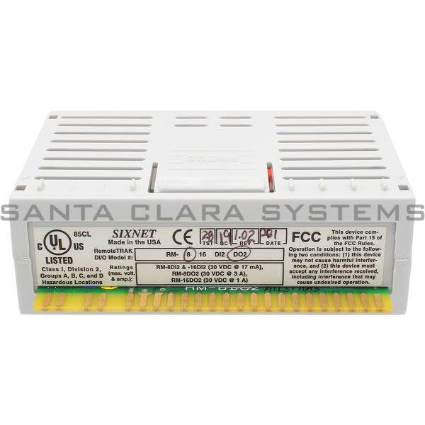 Sixnet RM-8DO2 Discrete Output Module | RemoteTRAK Product Image