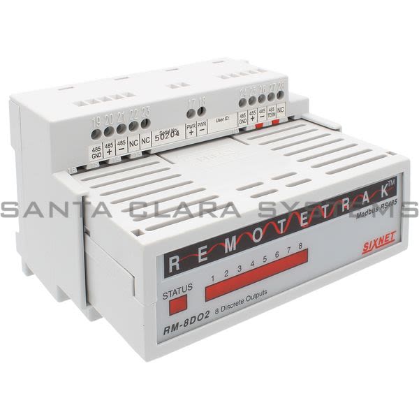 Sixnet RM-8DO2-F Discrete Output Module | RemoteTRAK Product Image