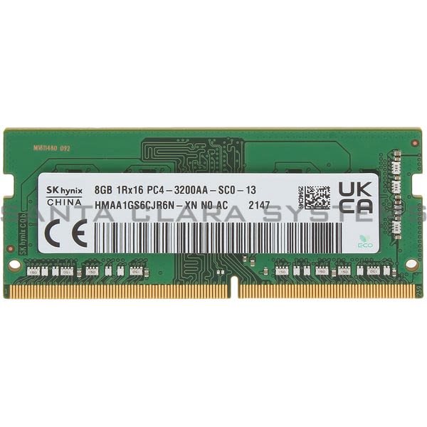 SK Hynix HMAA1GS6CJR6N-XNNOAC Laptop Memory 16GB (2x8GB) 1Rx16 PC4 DDR4 3200MHz PC4-25600 RAM Product Image