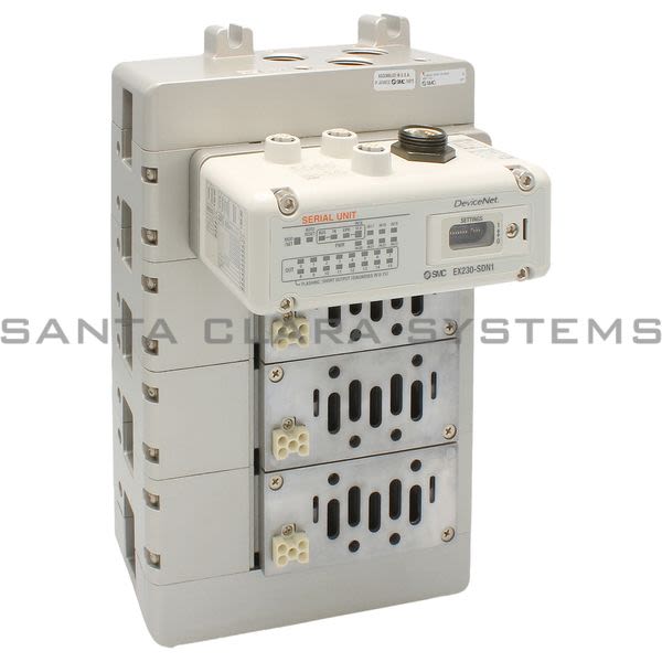 SMC VV824-04S-SUQW06BT-W1 Base Mounted Interface Valve Manifold Product Image