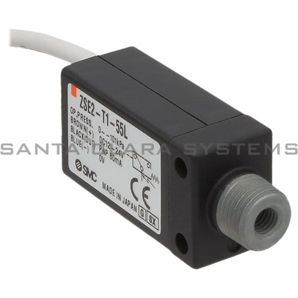 SMC ZSE2-T1-55L Compact Pressure Switch Product Image