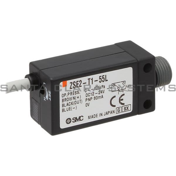 SMC ZSE2-T1-55L Compact Pressure Switch Product Image