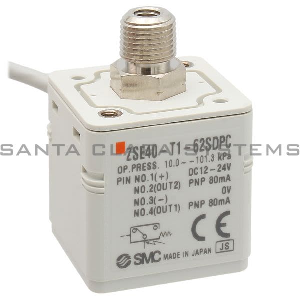SMC ZSE40-T1-62SDPC Vacuum Switch Product Image