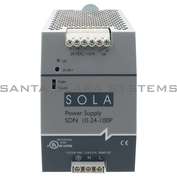 Sola SDN 10-24-100P  Power Supply Product Image