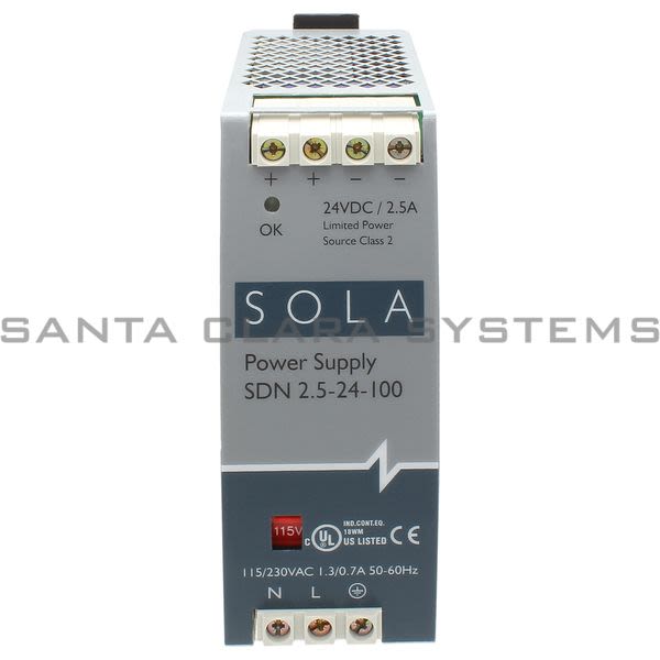 Sola SDN2.5-24-100 Power Supply Product Image