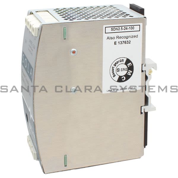 Sola SDN2.5-24-100 Power Supply Product Image