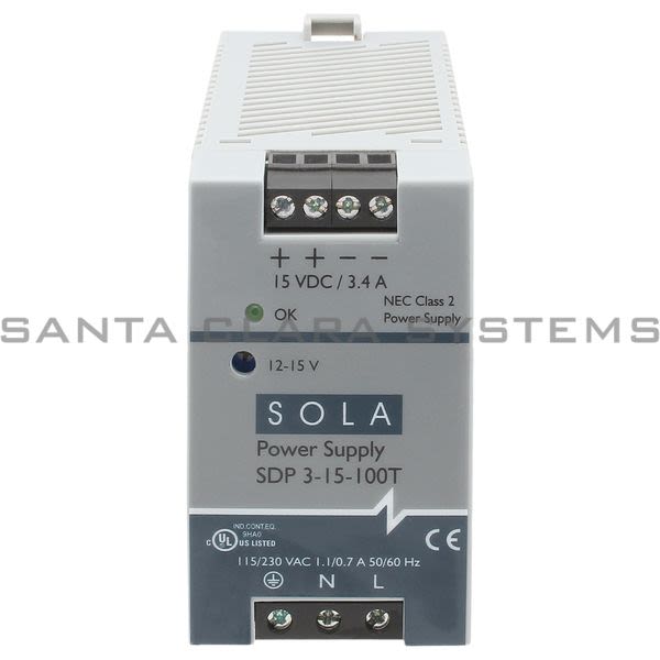 Sola SDP3-15-100T  Power Supply Product Image
