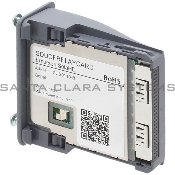 Sola SDUCFRELAYCARD Relay Card Product Image