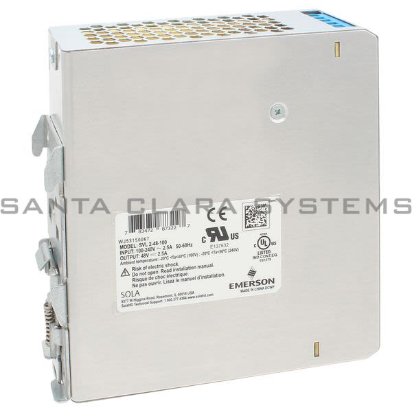 Sola SVL2-48-100 Power Supply Product Image